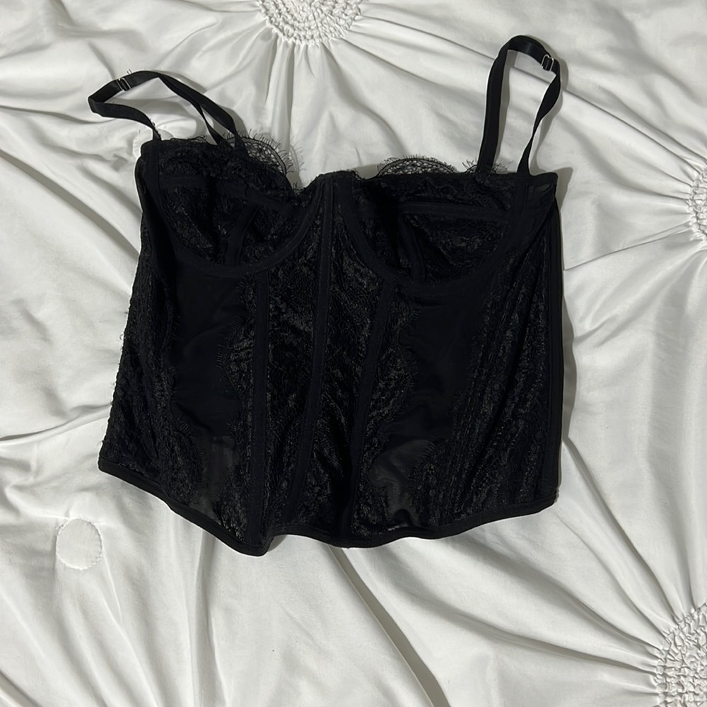 black corset